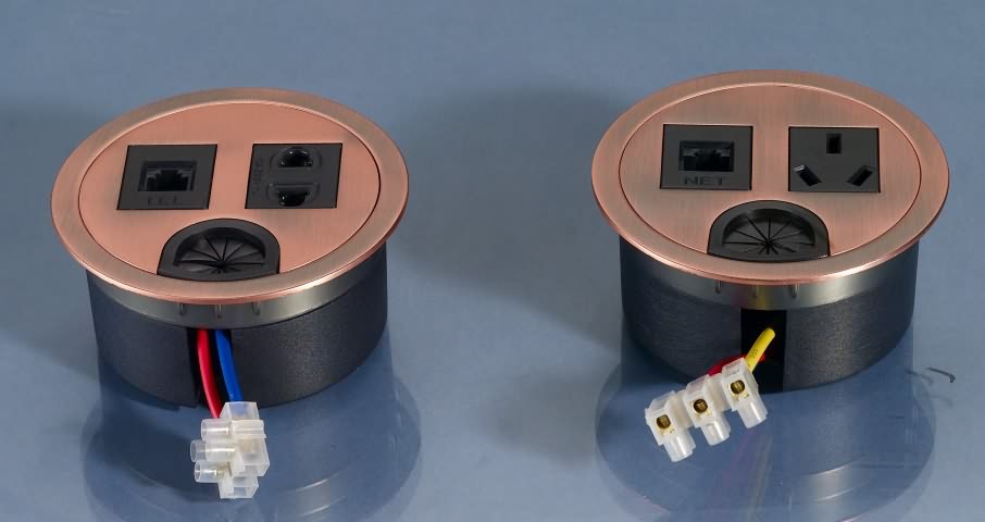 科桌桌面穿線盒KZ-011 科桌桌面穿線盒KZ-011